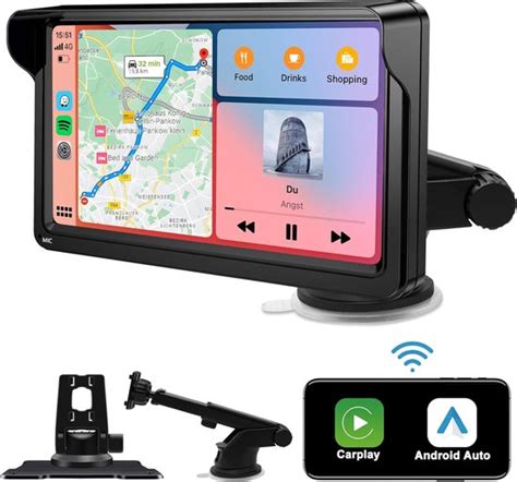 Draadloze Autoradio Voor Apple Carplay Display Bol