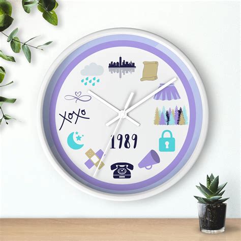 Taylor Swift 1989 Clock Clock Swiftie Clocks 12hr Home Decor Gift Wall ...