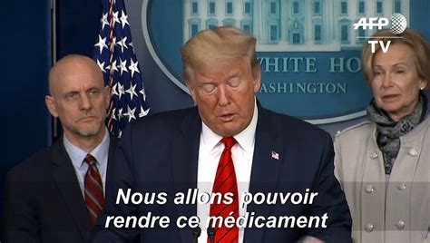 Trump Annonce Qu Un Traitement Antipalud En Pourra Tre Utilis Contre