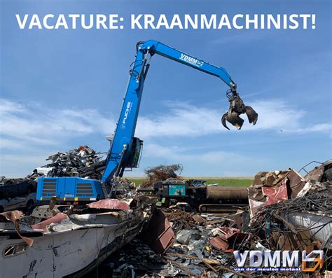 Vacature Kraanmachinist Mobiele Kraan