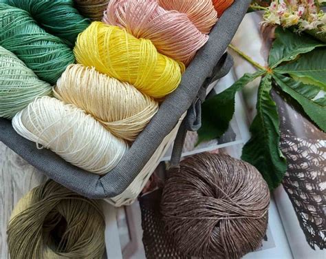 100 Linen Yarn Natural Linen Flax Yarn Eco Friendly Yarn Etsy