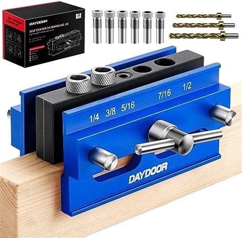 Pcs Handheld Woodworking Dowel Jig Kit For Mm Mm