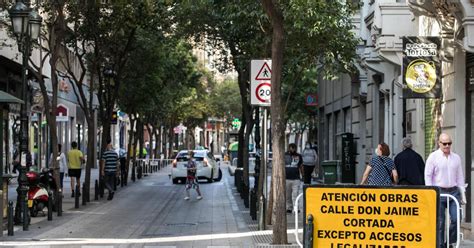 Fotos Corte Parcial De La Calle Don Jaime De Zaragoza Durante Tres