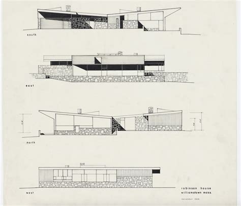 Robinson House Marcel Breuer Modern Architecture Blog Arquitectura Brutalista Arquitectura