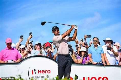 Tiger Woods Stumbles On The Back Nine To Card A Three Over 75 For The