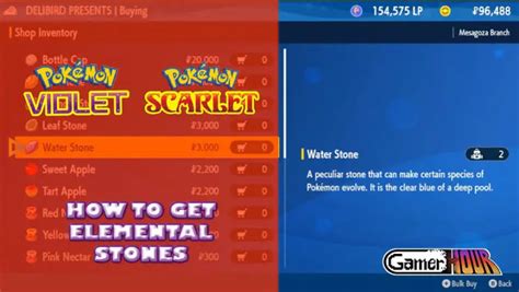 Pokemon Scarlet And Violet How To Get Elemental Stones Gamerhour