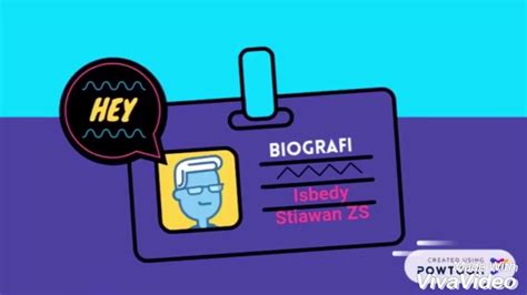 TEKS BIOGRAFI ISBEDY STIAWAN ZS YouTube