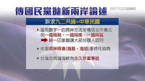 巧！馬赴中 藍傳棄「一中各表」改「九二共識 中華民國」 政治 三立新聞網 Setn