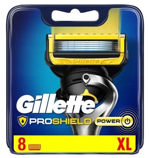 GILLETTE FUSION PROSHIELD POWER OSTRZA WKŁADY NOŻYKI 8 SZTUK