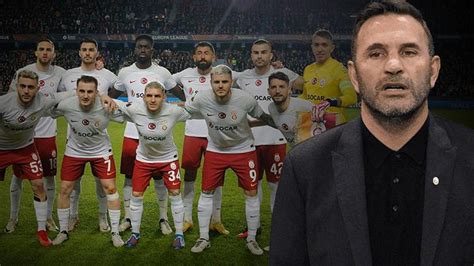 Galatasaray da Okan Buruk tan Antalyaspor maçı öncesi takım konuşması