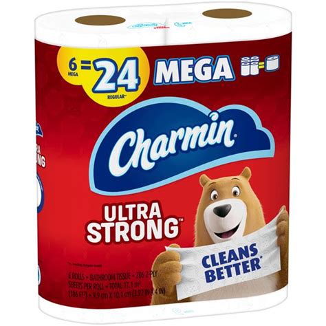 CHARMIN ULTRA STRONG MEGA ROLLS 6/286 SHEET - National Maintenance Supply Co. Inc