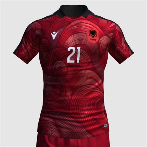 Albania Home Kit Concept Fifa Kit Creator Showcase