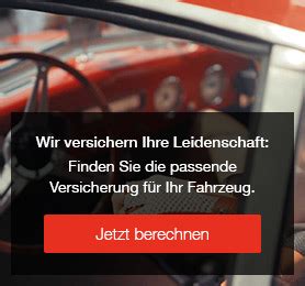 Oldtimer Versicherung Einfach Online Abschlie En Hiscox