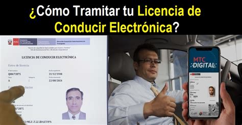 Cómo tramitar tu licencia de conducir electrónica online Calle Peruana