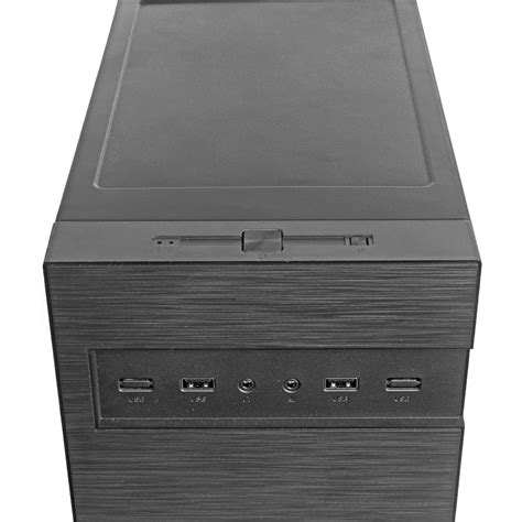 Gabinete C3Tech MT 32BK Micro ATX Preto Fonte 200W DHCP