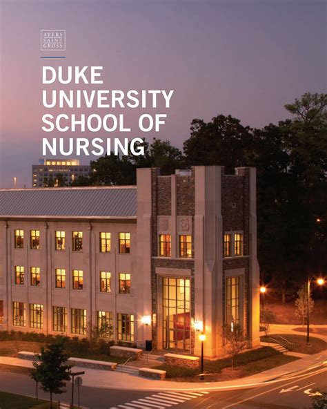 Duke University School of Nursing by Ayers Saint Gross - Issuu