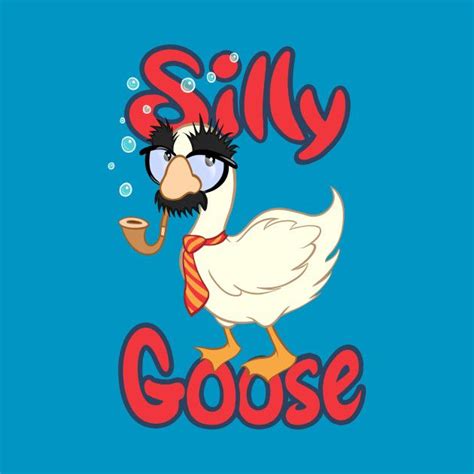 Cartoon Funny Goose Pictures - bmp-flamingo