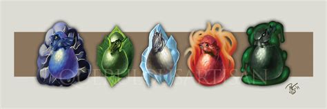 DnD Chromatic Dragon Hatchling Charm Concept by querulousArtisan on ...