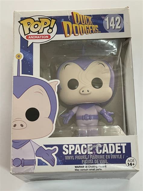 Funko Pop Vinyl Looney Tunes Space Cadet 142 Duck Dodgers Vaulted Ebay