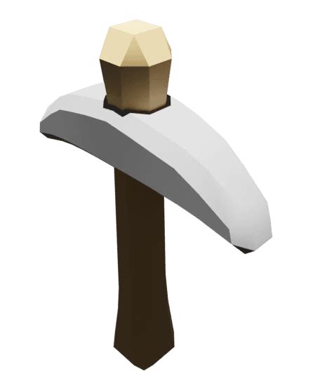 Pickaxe_Stone.blend - 3D model by Cube-craft Game Assets on Thangs