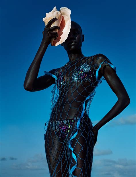 Duckie Thot Captivates In From Byzantium Jewels Lensed By Nick Knight