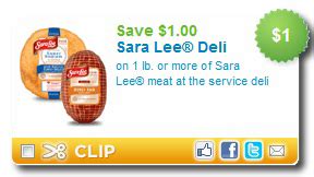 $1 off Sara Lee Deli Lunch Meat Printable Coupon - Hunt4Freebies