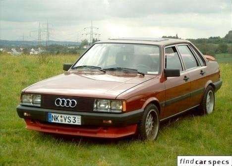 Audi 80 III B2 Typ 81 85 1 9 CD 5S 115 Hp Petrol Gasoline