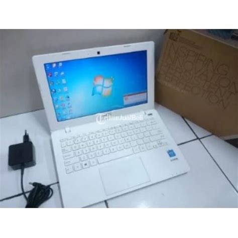 Laptop Asus X200ma White Ram 2gb 11 Inci Second Harga Murah Di Surabaya