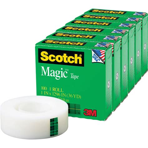 3m Scotch Magic Tape 810 For Permanent Paper Mending Ahstape