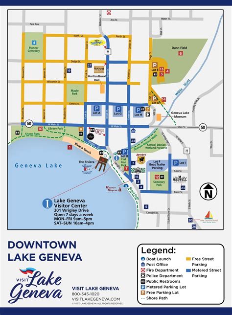 Map Of Geneva On The Lake - Genevaohio.com