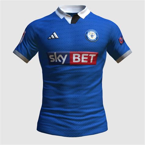 Stockport County Concept Jersey Collar Efl Fifa Kit