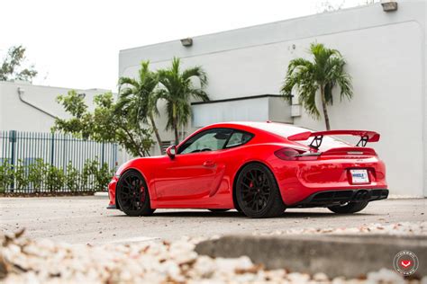 Porsche Cayman Gt M X Series M X Vossen Wheels