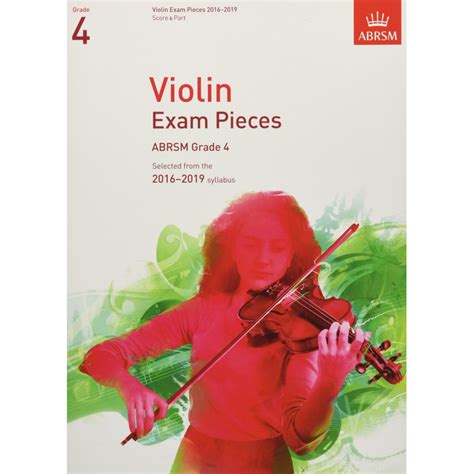 Abrsm Violin Exam Pieces Grade