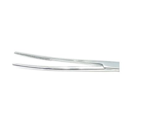 Bozeman Uterine Forceps Curved Surgical Instrument Stainless Steel