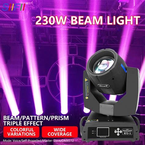 Wholesale Stage Lighting 230W Sharpy 7r Beam Moving Head Lights China