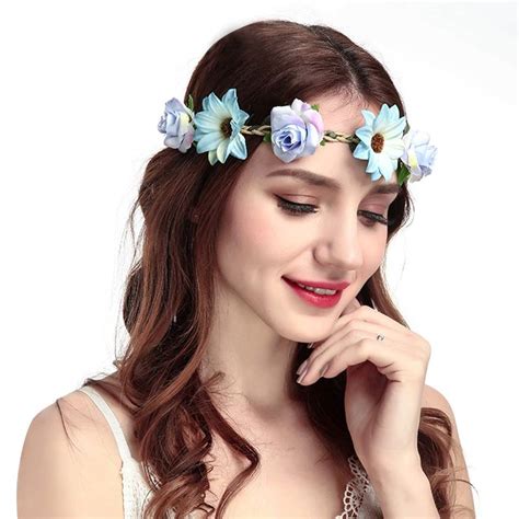 White Small Flower Headband Headdecor