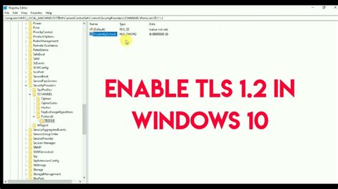 How To Enable Tls In Windows Latest Youtube