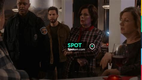 Calvin Klein Plaid Topper Jacket Worn By Margaret Marcia Gay Harden As Seen In So Help Me Todd