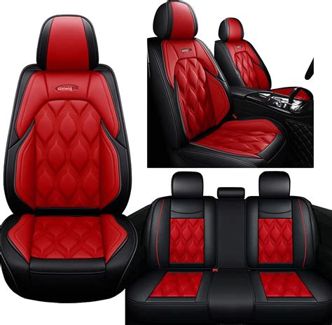 Nobqua Car Seat Covers Universal Full Set For Mercedes Benz C Class