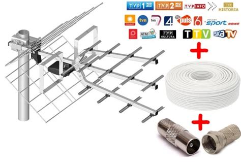 Najmocniejsza Antena Dvb T Tri Digit Mini Kabel F Sklep Opinie