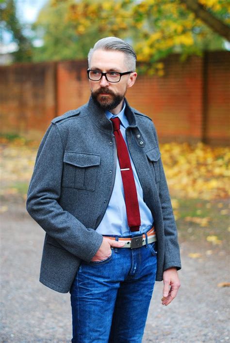 Smart Grey Coat Shirt And Tie Over 40 Menswear Fashion For Men Over 40 Mens Fashion Smart