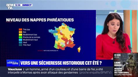 Sécheresse Quel Est Le Niveau Des Nappes Phréatiques