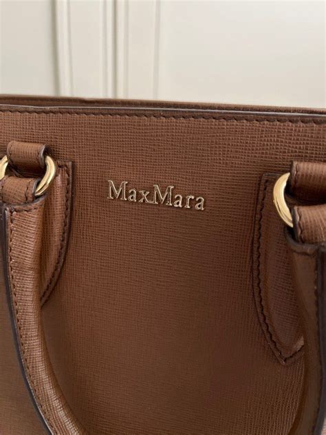 Authentic Maxmara Shoulder Bag With Top Handle Luxury Bags Wallets