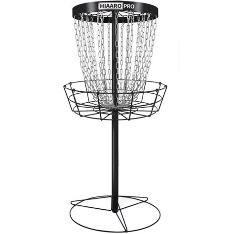 【pdga Approved】 Pro Disc Golf Basket Portable Disc Golf Target With H Hiaaro