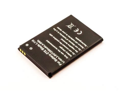 Akku für ZTE Blade L110 wie Li3814T43P3h634445 1200 mAh 3 8V