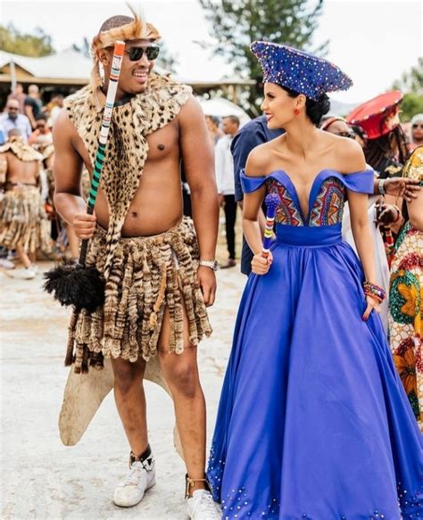 Modern Zulu Attire Traditional Dresses For Ladies Shweshwe Home