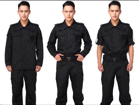 Security Guard Uniforms Black,Best Security Uniform,Cheap Security ...