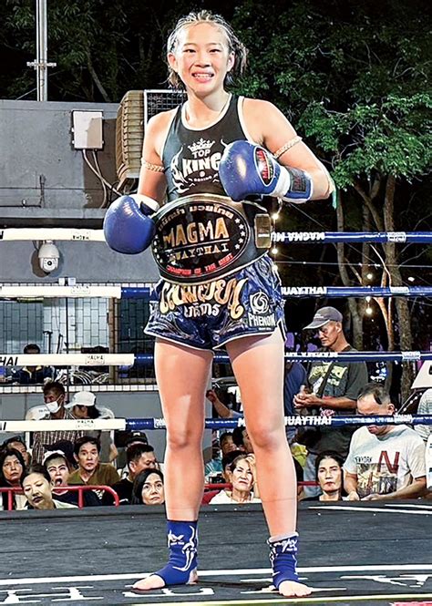 ムエタイ藤原乃愛選手 初の海外試合で頂点 「攻め」の姿勢崩さず圧倒 横須賀・三浦 タウンニュース