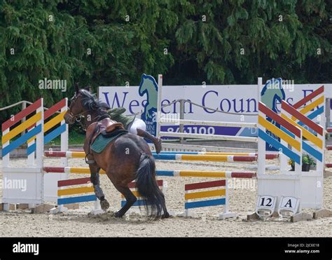 Horses and Riders at the British Show Jumping Senior Season Opener ...