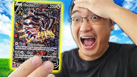 J Ai Trouv Giratina V Alternate Art La Carte La Plus Rare Youtube